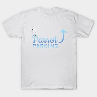 Parrot Parking - Umbrella Cockatoo T-Shirt